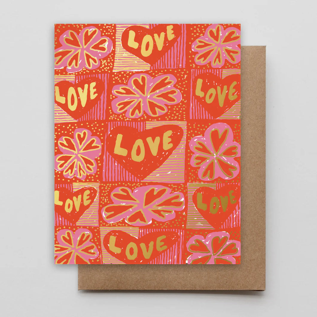 Love Quilt Card