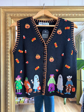 Load image into Gallery viewer, Vintage Halloween Knit Vest
