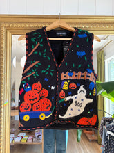 Load image into Gallery viewer, Vintage Halloween Knit Vest
