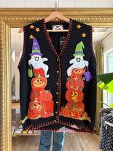 Load image into Gallery viewer, Vintage Halloween Knit Vest

