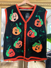 Load image into Gallery viewer, Vintage Halloween Knit Vest
