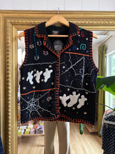 Load image into Gallery viewer, Vintage Halloween Knit Vest
