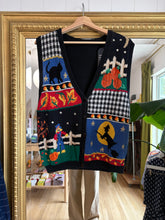 Load image into Gallery viewer, Vintage Halloween Knit Vest
