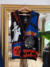 Load image into Gallery viewer, Vintage Halloween Knit Vest
