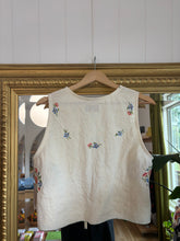 Load image into Gallery viewer, Vintage Tablecloth Reclaim Blouse by Secondwind Fabrics
