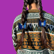 Load image into Gallery viewer, Blue Morpho Hair Claw
