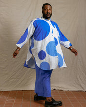 Load image into Gallery viewer, Mid Easy Pant | Cobalt Linen
