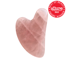 Load image into Gallery viewer, Rose Quartz Gua Sha Facial Lifting Tool
