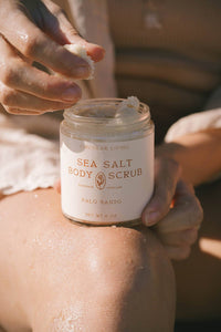 Sea Salt Body Scrub, Palo Santo