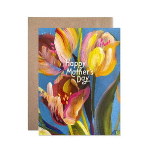 Moms Tulips Card