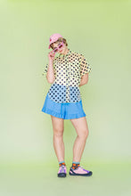 Load image into Gallery viewer, Bluebell Linen Ruffle Bloomers
