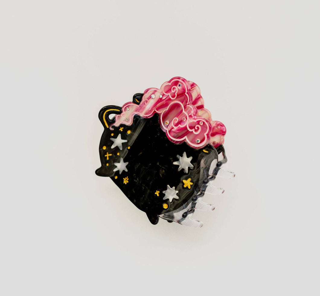 Witchy Cauldron Hair Claw