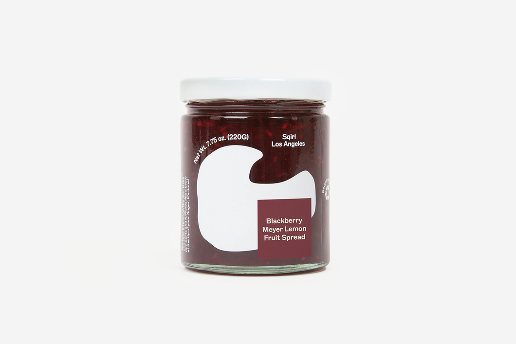 Certified Organic Blackberry & Meyer Lemon Fruit Spread