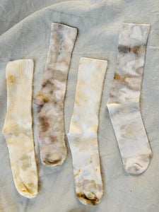 Hand Dyed Bamboo Baby Socks | Wildflower