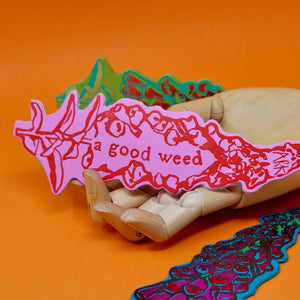 Good Weed' Flower Bookmark