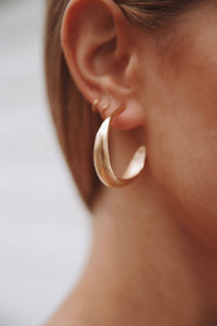 Demia Earrings: Sterling Silver