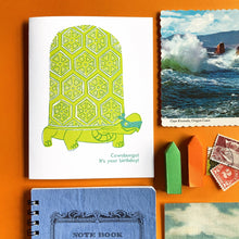 Load image into Gallery viewer, Cowabunga Birthday Card
