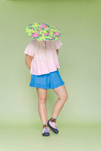 Load image into Gallery viewer, Bluebell Linen Ruffle Bloomers
