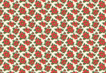 Load image into Gallery viewer, Poinsettia Wrapping Paper

