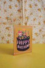 Load image into Gallery viewer, Mushroom Cake Birthday Card
