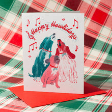 Load image into Gallery viewer, Happy Howlidays Christmas Card
