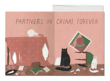 Load image into Gallery viewer, Cat Crimes Card
