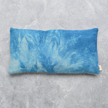 Load image into Gallery viewer, Weighted Eye Pillow Indigo Linen | Lavender Filled
