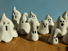 Load image into Gallery viewer, Handmade Tiny Ceramic Ghost
