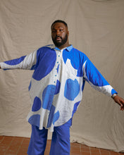 Load image into Gallery viewer, Mid Easy Pant | Cobalt Linen
