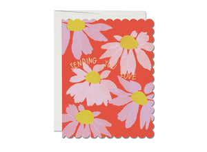 Coneflower Sympathy Card