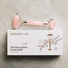 Load image into Gallery viewer, The De-Puffing Rose Quartz Facial Roller
