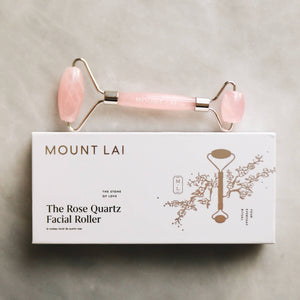 The De-Puffing Rose Quartz Facial Roller