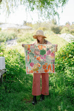 Load image into Gallery viewer, Organic Cotton Tea Towel | Veggie Garden
