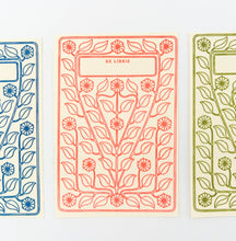 Load image into Gallery viewer, Adhesive Letterpress Bookplates
