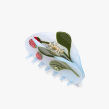 Load image into Gallery viewer, Forest Berry Strawberry Jewel Beetle Acetate Hiar Claw Clip
