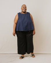 Load image into Gallery viewer, Mid Easy Pant | Black Linen
