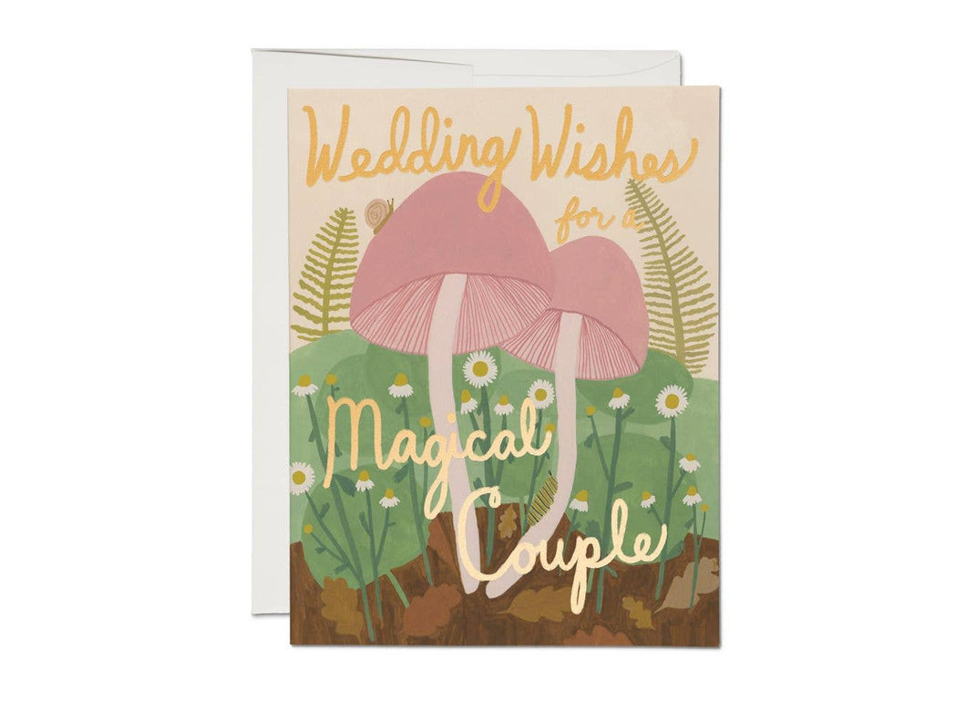 Magical Couple Wedding Wishes Card